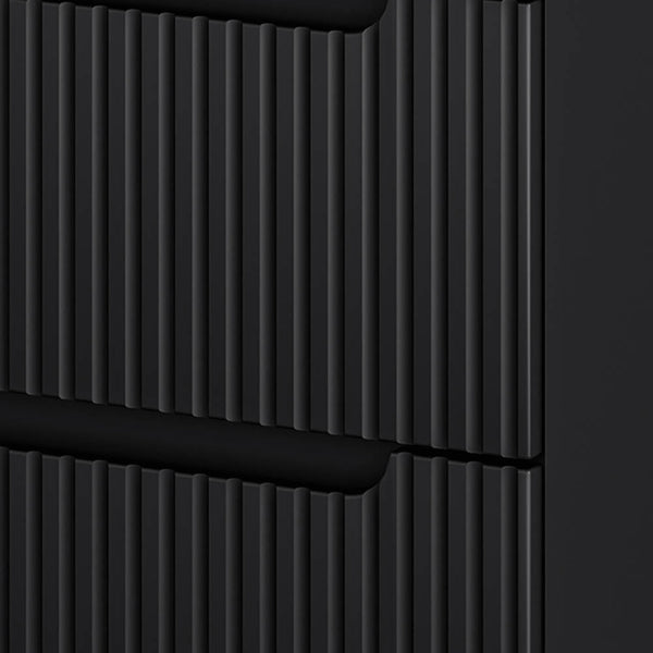 Mobile sottolavabo Skelbolu con frontale scanalato [en.casa]