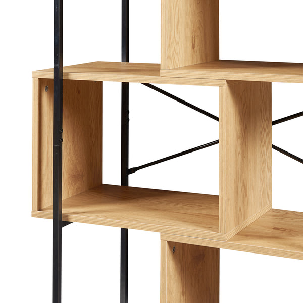 Libreria Rennebu Nero/Quercia [en.casa]