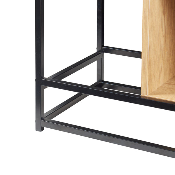 Libreria Rennebu Nero/Quercia [en.casa]