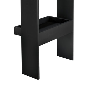 Tavolo Alto Bromölla da Bar Cucina Bancone da Parete con 2 Ripiani 120 x 45 x 106 cm [en.casa]
