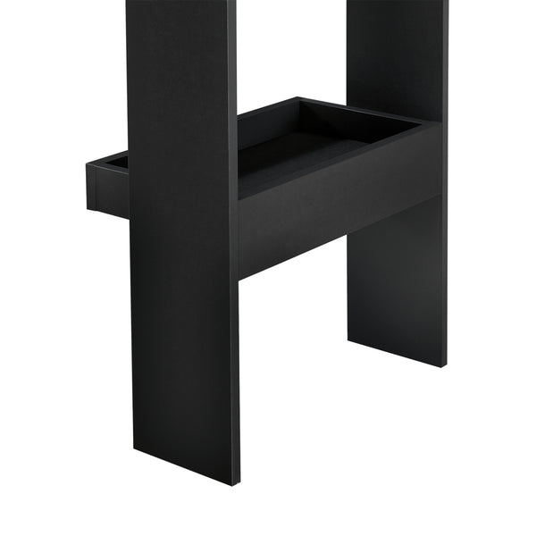 Tavolo Alto Bromölla da Bar Cucina Bancone da Parete con 2 Ripiani 120 x 45 x 106 cm [en.casa]