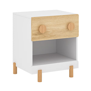 Comodino per Cameretta Vaarentaa 47x40x35 cm [en.casa]