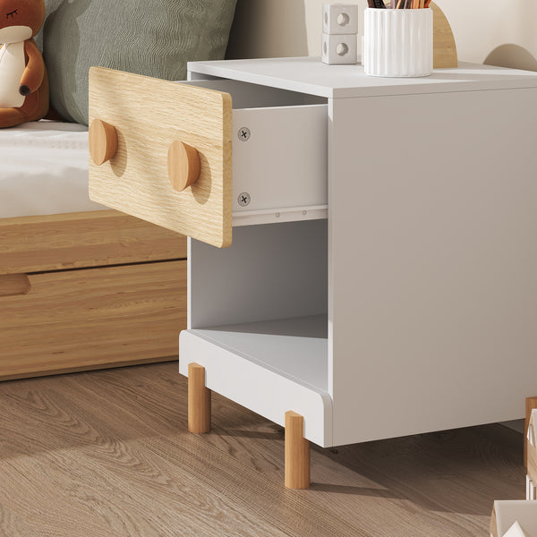Comodino per Cameretta Vaarentaa 47x40x35 cm [en.casa]