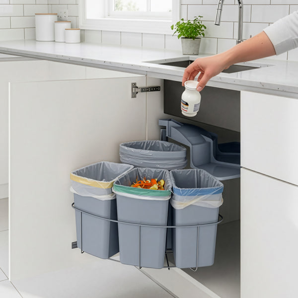 Cestino da incasso Kollby girevole [en.casa]