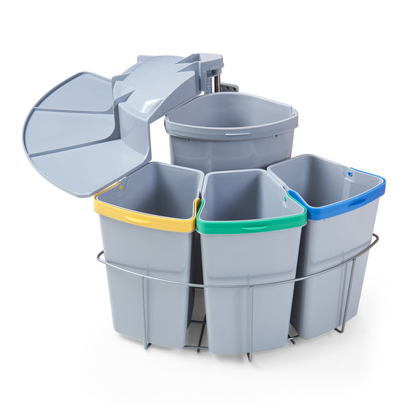 Cestino da incasso Kollby girevole [en.casa]