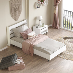 Letto singolo Vesanto 100x200 cm [en.casa]