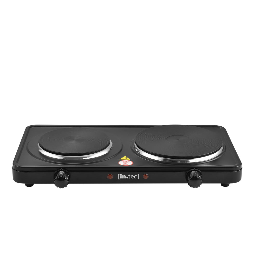Piastra elettrica in ghisa nera [in.tec] - premiumXL