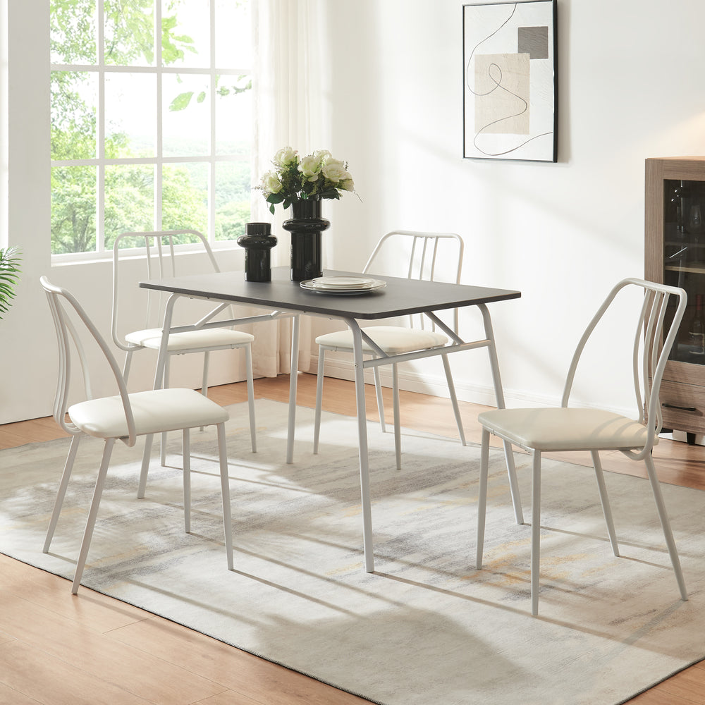 Gruppo da pranzo Omso 5 pz. [en.casa]