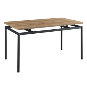 Set da Pranzo Hemnes Tavolo 140x80 cm con 4 Sedie [en.casa]