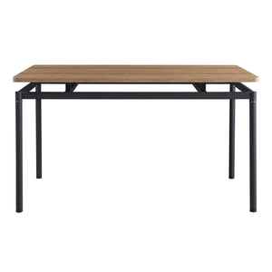 Set da Pranzo Hemnes Tavolo 140x80 cm con 4 Sedie [en.casa]