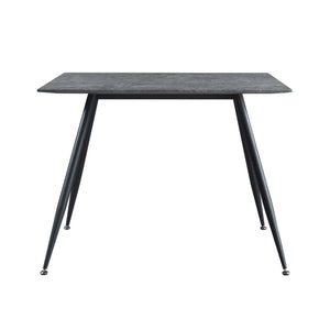 Tavolo da pranzo Fitjar effetto cemento in varie dimensioni [en.casa]