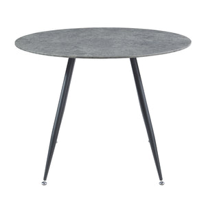 Tavolo Fitjar da Sala Pranzo Piano in Effetto Cemento - Varie Misure [en.casa]