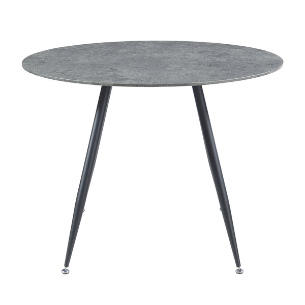 Tavolo Fitjar da Sala Pranzo Piano in Effetto Cemento - Varie Misure [en.casa]