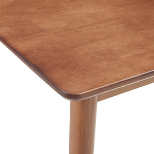 Tavolo da Pranzo Klijori Tavolo da Cucina in Legno di Hevea [en.casa]