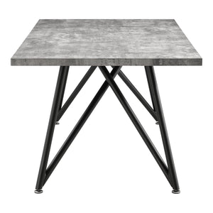 Tavolo da Pranzo (LuxLaxA) 200x100x76 cm Tavolo da Cucina Fino a 8 Posti - Gambe di Design in Acciaio Nero e Piano Tavolo in MDF - Vari Colori