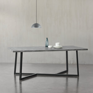 Tavolo da pranzo Sjöbo 200x100x76cm vari colori en.casa