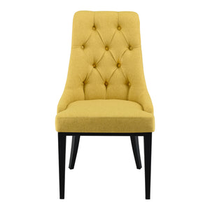 Sedia Chester con Schienale Alto Trapuntato [en.casa] 