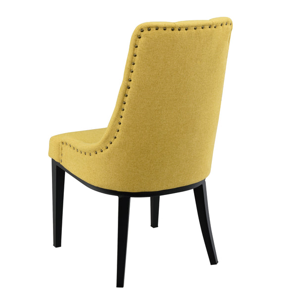 Sedia Chester con Schienale Alto Trapuntato [en.casa] 