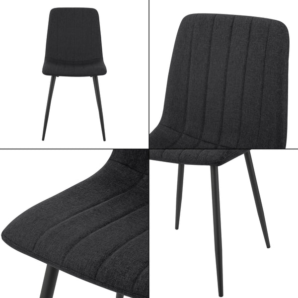 Sedia da pranzo Elsern set da 2 in diversi colori [en.casa]