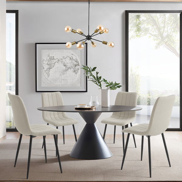 Sedia da pranzo Elsern set da 4 [en.casa]