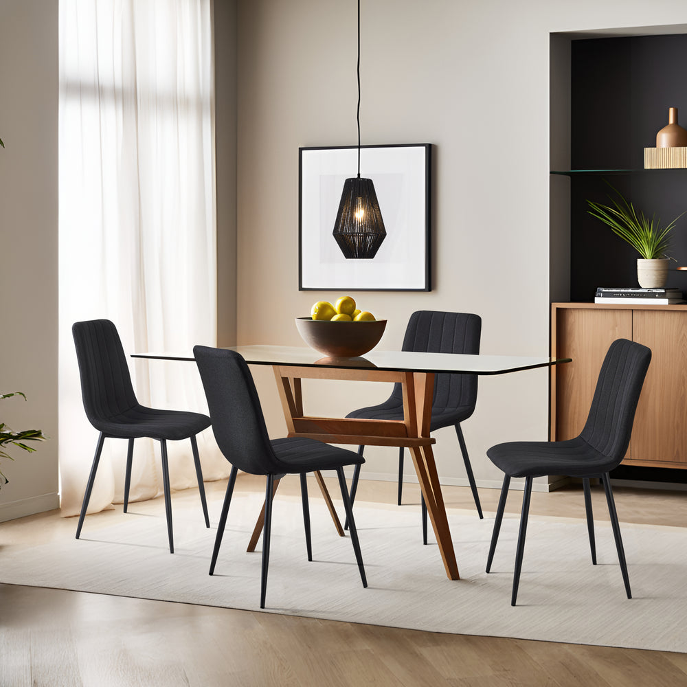 Set Elsern di 4 Sedie da Sala Pranzo Poltroncine Decorative [en.casa]