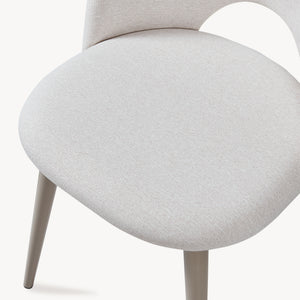 Set Karijoki di Sedie imbottite da Sala Pranzo con Rivestimento [en.casa] 