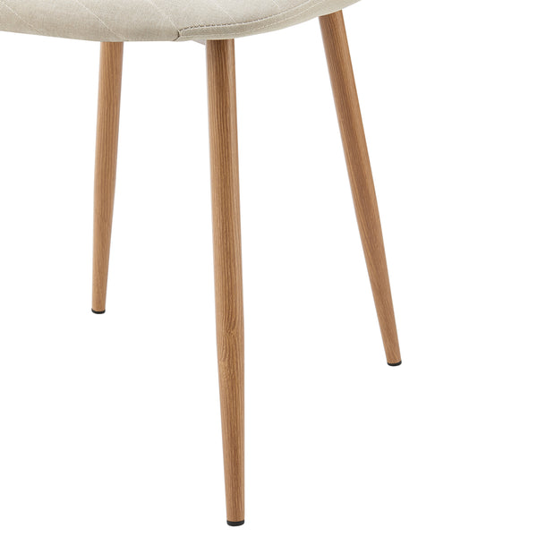 Set Köfering Sedie da Sala Pranzo con Cuciture Decorative [en.casa]