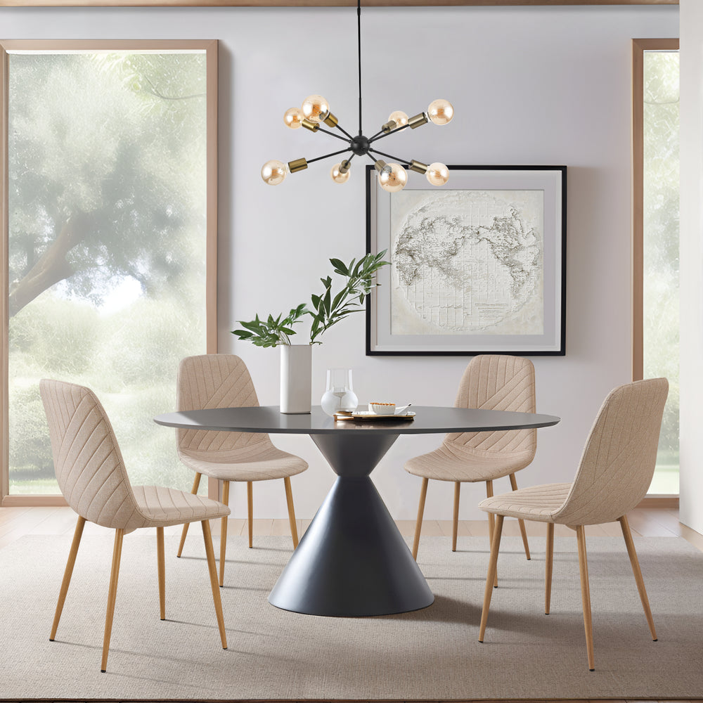 Sedia da pranzo Köfering set da 4 [en.casa]