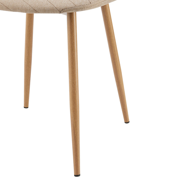 Sedia da pranzo Köfering set da 4 [en.casa]