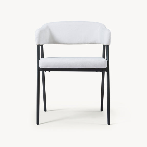 Set Kohlmand di Sedie Imbottite da Sala Pranzo con Rivestimento in Tessuto [en.casa]