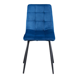 Set Lexnitz di 2 Sedie da Sala Pranzo Effetto Velluto - Vari Colori [en.casa] 