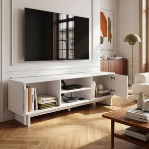 Mobile TV Katanshumn con 2 ante 150x39x45 cm [en.casa]
