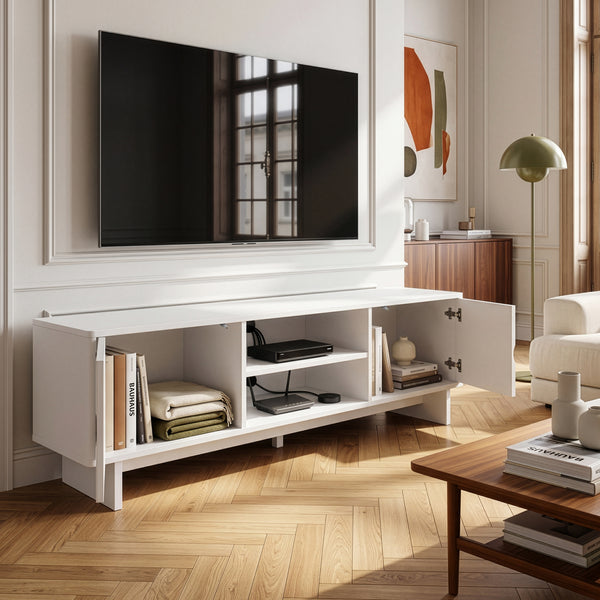 Mobile TV Katanshumn con 2 ante 150x39x45 cm [en.casa]