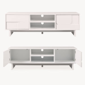 Mobile TV Katanshumn con 2 ante 150x39x45 cm [en.casa]