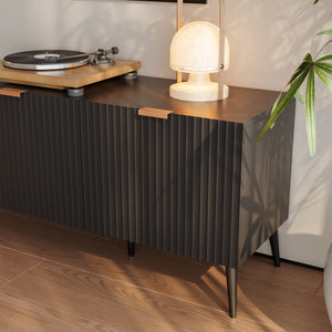 Mobile Porta TV Nand con Ante Decorative [en.casa]