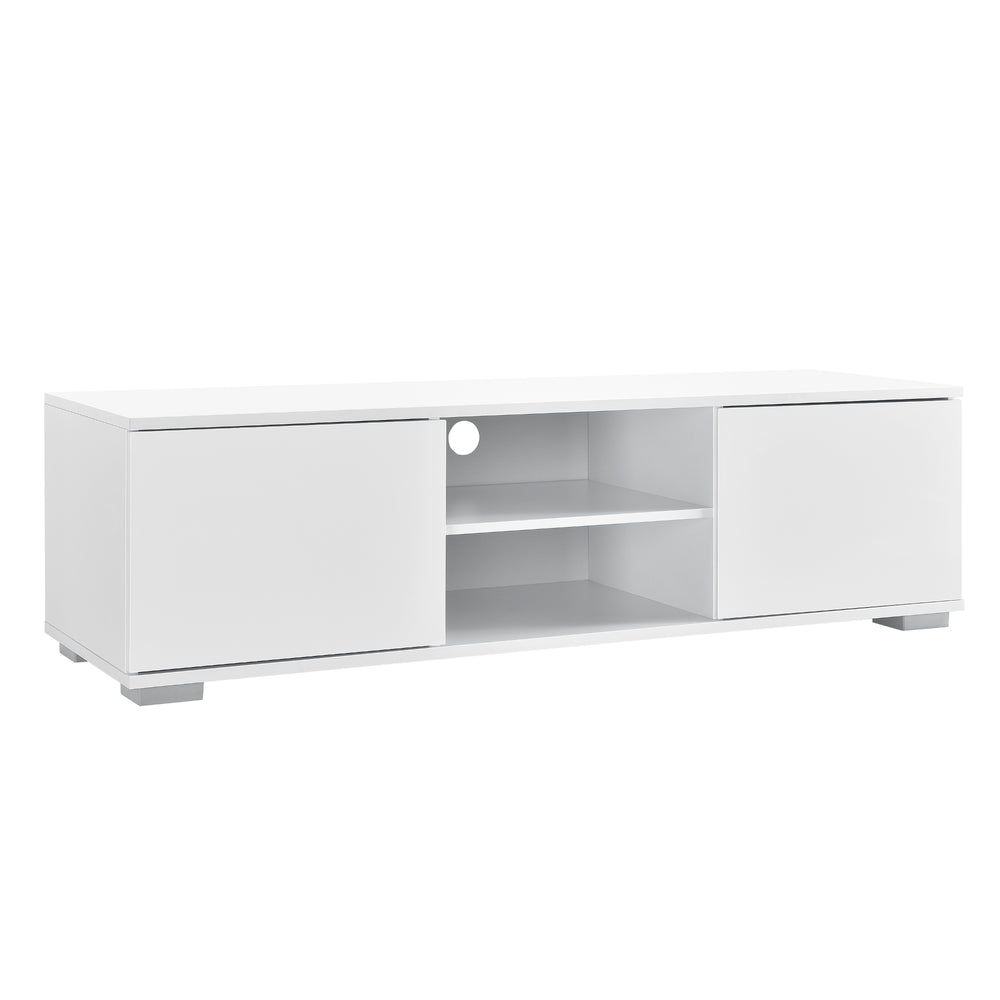 Tavolino porta TV Werpen 34,5x120x40 cm in diversi colori [en.casa] - premiumXL