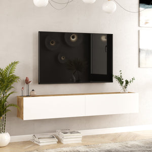 Tavolino TV Lapinlahti in diversi colori e dimensioni [en.casa] - premiumXL