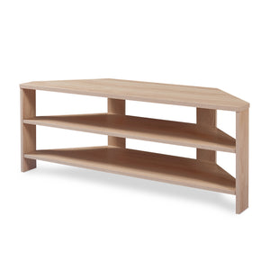 Mobile Porta TV Berg con 2 Ripiani Espositore Angolare 110 x 36 x 42 cm - [en.casa]