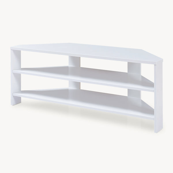Mobile Porta TV Berg con 2 Ripiani Espositore Angolare 110 x 36 x 42 cm - [en.casa]