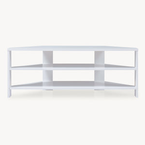 Mobile Porta TV Berg con 2 Ripiani Espositore Angolare 110 x 36 x 42 cm - [en.casa]