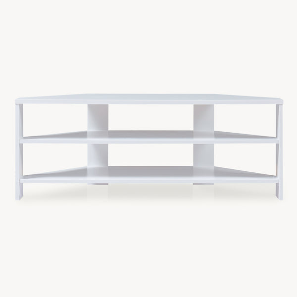 Mobile Porta TV Berg con 2 Ripiani Espositore Angolare 110 x 36 x 42 cm - [en.casa]