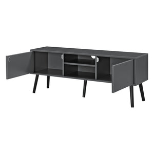 Mobile Porta TV Eskilstuna a 2 Ante e Ripiani 120 x 30 x 47 cm [en.casa]