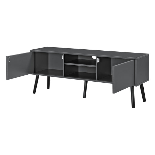 Mobile Porta TV Eskilstuna a 2 Ante e Ripiani 120 x 30 x 47 cm [en.casa]