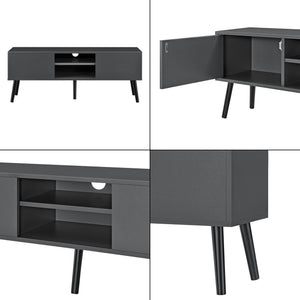 Mobile Porta TV Eskilstuna a 2 Ante e Ripiani 120 x 30 x 47 cm [en.casa]