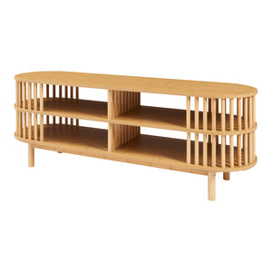 Mobile TV Jarvenpaa in bambù [en.casa]