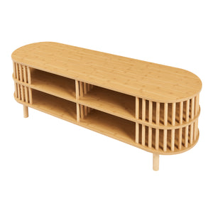 Mobile TV Jarvenpaa in bambù [en.casa]