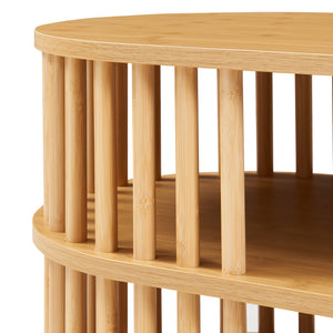 Mobile TV Jarvenpaa in bambù [en.casa]