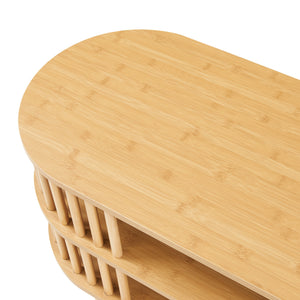 Mobile TV Jarvenpaa in bambù [en.casa]