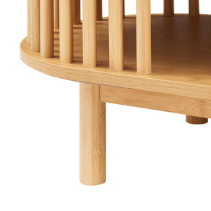 Mobile TV Jarvenpaa in bambù [en.casa]