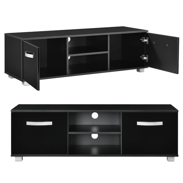 Mobile Porta TV Laugar a 2 Ante e Scomparti 120 x 40 x 38 cm [en.casa]